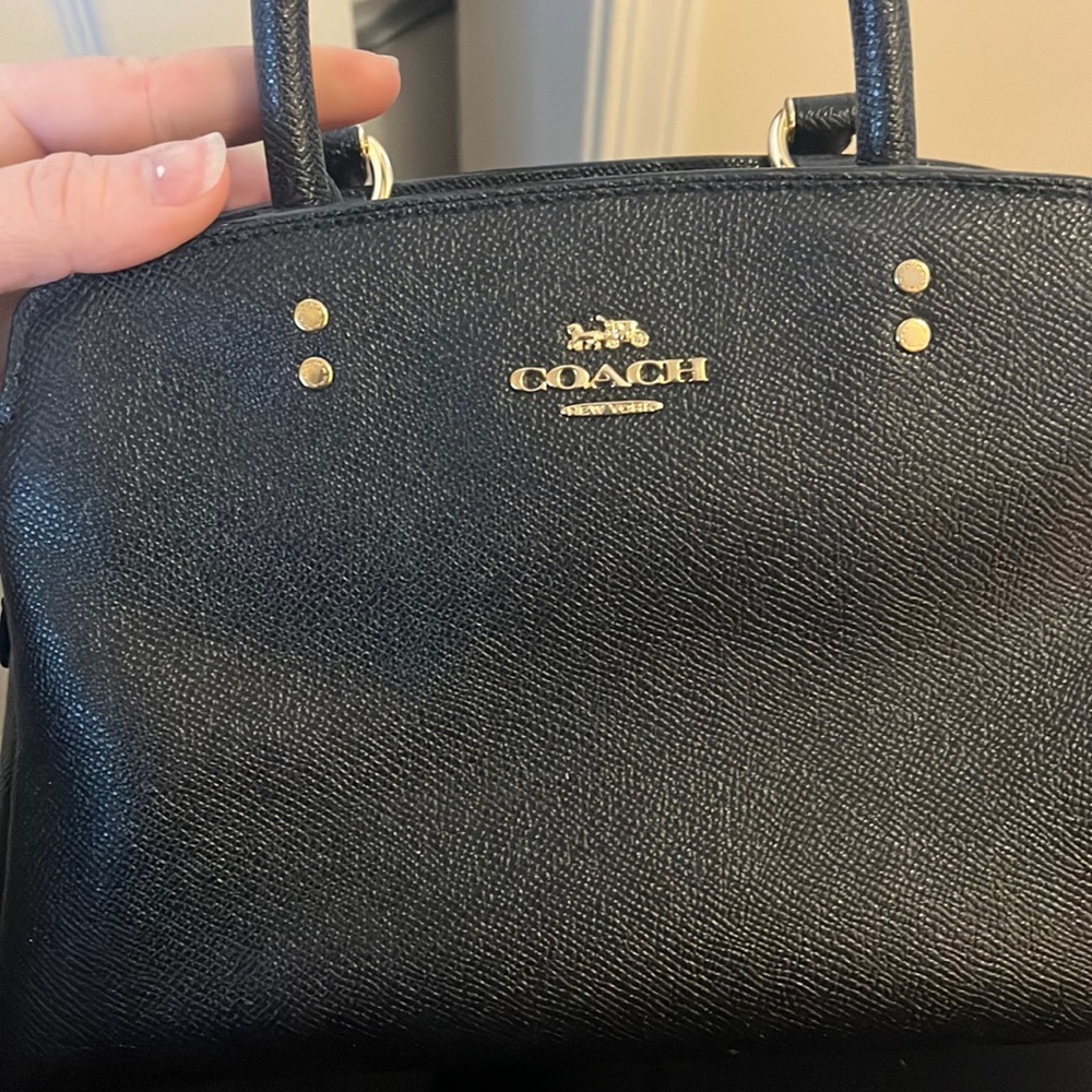Coach black purse